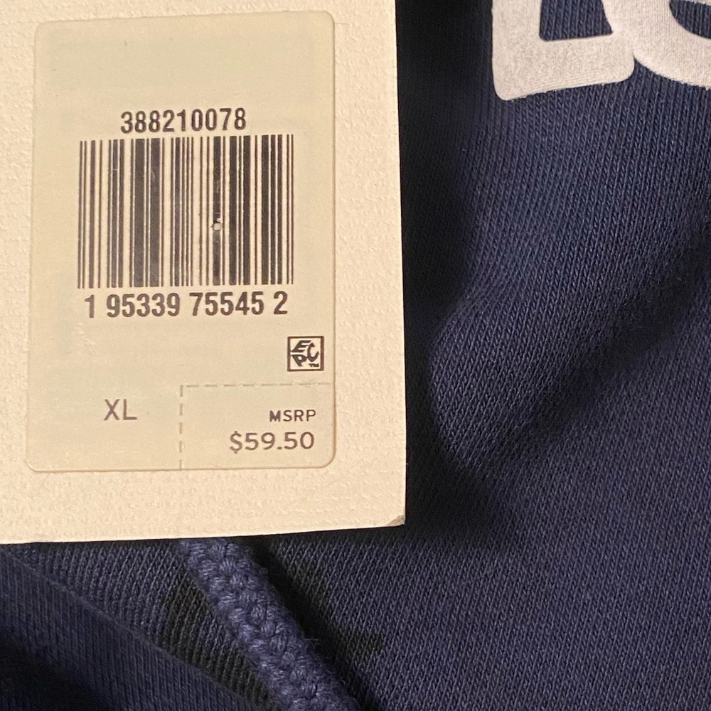 SOLD - Levi’s Blue and black tie dye sweatshirt hoodie (NEW WITH TAGS) Size: XL - Picture 7 of 9